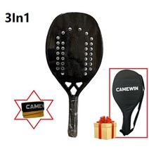 Camewin 라켓 비치 테니스 2022 재고 있음 커버와 함께 새로운 최고의 가격 보호 가방 부드러운 얼굴 고품, 11 11