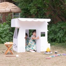 [키즈바래] 너만의 캠핑카 되길 바래 (대형 종이집 종이하우스 페이퍼하우스 박스집 상자집 종이텐트 아이집 색칠하는종이집 캠핑놀이 바베큐 소꿉놀이 가게놀이), 너만의 캠핑카가 되길 바래