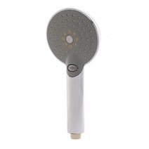 클린데이 수압조절 휠 샤워기헤드 절수 수압상승 실버, 1개