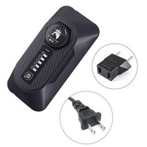 조정 가능한 120mg 휴대용 수족관 오존 발생기 식물 물고기 탱크 공기 물 Ozonizer 드롭 배송, EU