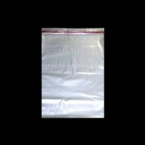 [바보사랑] 비타공 접착 PE봉투 비닐 폴리백 40X61cm+4cm 300매, 반투명 기본형