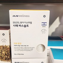99.9% 퓨어 이스라엘 사해 바스 솔트 80g x 5개입 x 1개, 단품, 단품