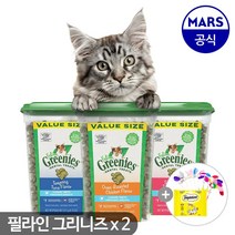 고양이 이빨과자 필라인 그리니즈 276g 2개, 02.필라인 그리니즈 연어맛 276g_02.필라인 그리