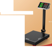 마트 전자 저울 수산 시장 무게 정밀 계량기 킬로그램, G45180KG 파란색 두꺼운 3040 검정색