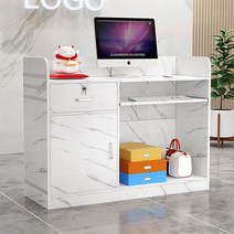 안내데스크 카운터 테이블 인포메이션 업소용 계산대, 120x38x90 블랙 월넛