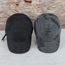 트림업 빈티지모자 블랙간지 CAP 커플모자 무지볼캡 남자캡모자 롱스트랩
