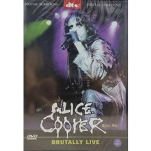 DVD 뮤직타이틀 엘리스 쿠퍼 DTS BRUTALLY LIVE