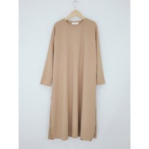 Stylive 여성 편한 원피스 플리츠 롱 맥시 원피스 R02