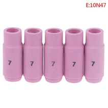 용접 부품 CO2 토치 재료 5x 10N49/50 플라즈마 커팅 세라믹 컵 알루미나 노즐 TIG 용접 아르곤 아크 건 용, 05 E, 05 E