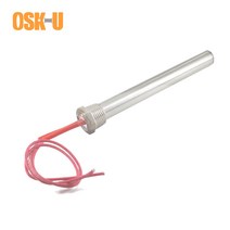 카트리지 히터 봉 1/2 "카트리지 히터 요소 15mm 튜브 직경 220V 원통형 발열체 0.3KW/0.5kw/1KW/1.5k, 01 220V_05 2KW 15x300mm