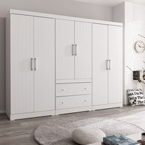 U105 라인 8자옷장 투서랍, 아카시아화이트