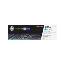 HP 프린터토너 NO 206A W2110A 검정, W2111A 파랑