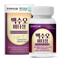 한국바이오셀 백수오 비타정, 6개(12개월분), 60정