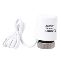 AC 230V 바닥 난방용 전기 열 액추에이터 IP54 상시 닫힘 NC M30 x 1.5mm TRV 온도 조절 라디에이터 밸브