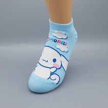 선녀와양말꾼 산리오 캐릭터 스니커즈 발목 패션 양말 4켤레 세트