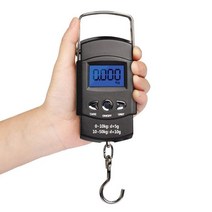 캐리어저울 50kg 자전거 낚시 택배 무게측정 휴대용전자저울