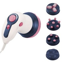 4 in 1 적외선 전기 안티 셀룰 라이트 마사지기 바디 슬리밍 및 릴랙싱 근육 3D 롤러 마사지기 체중 감소 지방 연소, EU 220V_Blue