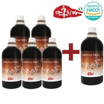 야관문차 원액 농축액 진액 액기스 5+1 대용량 비수리차 다홍치마 펌프증정 HACCP인증, 1000ml