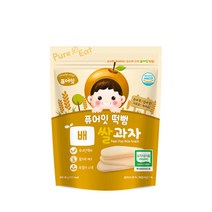 퓨어잇떡뻥 유기농 배 쌀과자, 상세페이지 참조