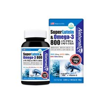 네추럴라이즈 수퍼 루테인 앤 오메가3 800 1200mg 90캡슐, 2개