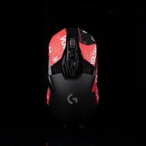 로지텍 G900 G903 Hero 마우스 그립 테이프 신버전, 레드