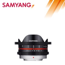삼양 VDSLR 7.5mm T3.8 피쉬아이 크롭바디용 마이크로포서드 카메라 영상 촬영 렌즈, MFT