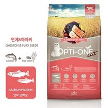사조 사조 옵티원 연어&아마씨 고양이사료 5.6kg, 본상품선택