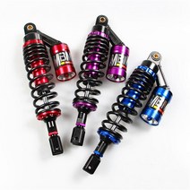 1개 12.5 320mm 오토바이 에어 쇼크 업소버 리어 서스펜션 혼다 yamaha suzuki aerox nitro jog bws rsz zuma cygnus, b