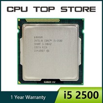 I7-8700K 인텔코어 i5 2500 3.3GHz 6M 5.0GT/s SR00T CPU 쿼드코어 데스크탑 프로세서, 한개옵션0