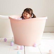 Lua 루아 이동식 욕조 어린이욕조 아기욕조 반신욕조, 화이트