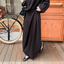 겟잇미 겟잇미아카루 버튼 랩 롱 스커트 (8978829)