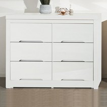 더웜하우스 3단 5단 하이그로시 틈새 수납 광폭 와이드 서랍장 900 1100, 1100 하이그로시 광폭 와이드, 3단(110cmx50.8cmx87cm), 화이트