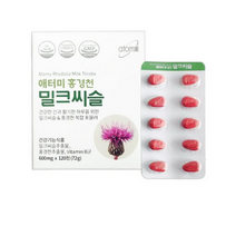 애터미 홍경천 밀크씨슬 120정, 2개, 2개