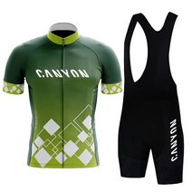 자전거의류아울렛 자전거의류브랜드 Canyon 사이클링 저지 세트 여름 의류 산악 자전거 의류 자전거 슈트 2023