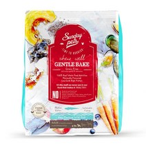 강아지사료 선데이펫 젠틀베이크 그레인프리 호키 어덜트 1.3kg, 단품