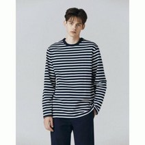 [엔터식스]지오다노 차은우 스트라이프 티셔츠 0102450301024503