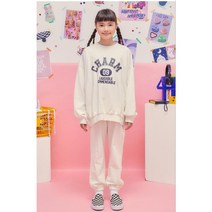 더데이걸#서면점#가성비갑50% 시즌오프반값세일@@예쁜 핏 여아 라운드 맨투맨 트레이닝 TGMS22S1U