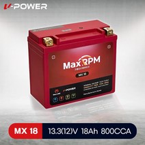 할리데이비슨 다이나 브이파워 MX18 리튬인산철 배터리 YTX20HL-BS 91-17년