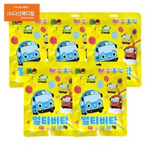 다산메디칼 꼬마버스 타요 멀티비타 40정, 5개