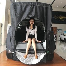 도킹텐트 루프탑 카쉘터 차량 차박 텐트 car Rear Roof 야외 장비 캠핑 canopy tail ledger 피크닉 awning for mb benz bmw audi, 3-스탠드 바 없음