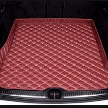 트렁크 매트 토레스 bmw 테슬라 XWSN-PU 가죽 커스텀 자동차 트렁크 매트 아우디 A6 2005-2011 2012-2018, 07 Wine Red_02 A6 2012-2018