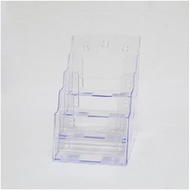 P5004 A5 4단꽂이 팜플렛꽂이 안내판 아크릴꽂이