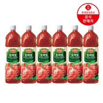 롯데칠성 델몬트 토마토 주스 1.5L x 6pet/과즙주스/주스/음료/과채음료