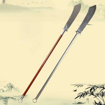 언월도 우슈 태극검 창 칼 검 연검 중국 태극연검, 스테인레스 손잡이 칼