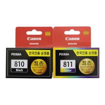 캐논 PG-810 CL-811 정품잉크 MP287 MP276 MX416, 1개, 컬러(CL-811)