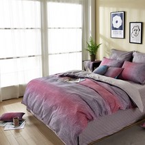 메종아르띠 샤인 이불 커버, 로제와인