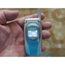 올드폰 삼성 sph-x7509 미사용 새제품, 실버블루