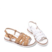 [SAERA]세라 컴포트 소가죽 배아 샌들 4CM C23S460[2컬러]