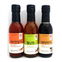 BUyuS소스모음전1+1 데리야끼 청정원 (타이핫칠리 월남쌈 유자폰즈)굿딜 브이숍, 월남쌈 240g 1+1