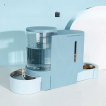 반려 동물 자동 급식기 강아지 고양이 음성 대형 애견, A